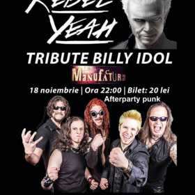 Concert Tribute Billy Idol cu maghiarii de la Rebel Yeah la Timisoara