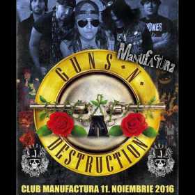 Guns N’ Destruction canta la Timisoara intr-un concert Tribute Guns N’ Roses