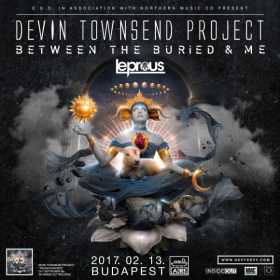 Concert Devin Townsend Project (CA), Between The Buried And Me (US) si Leprous (NO) in club Barba Negra din Budapesta