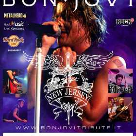 Trupa New Jersey - tribut Bon Jovi, vine din Italia la Hard Rock Cafe pe 17 februarie