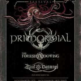 Metal Gates Festival anunta primele trupe din line-up: Primordial, The Foreshadowing si Riul Doamnei