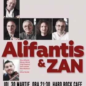 Nicu Alifantis & Zan concerteaza la Hard Rock Cafe pe 30 martie