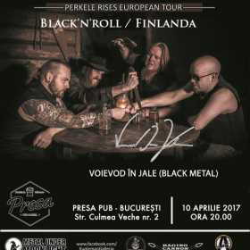 Black'n'roll finlandez cu Kuoleman Galleria pe 10 aprilie, la Bucuresti