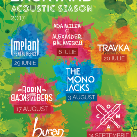 Concert Implant Pentru Refuz unplugged la Verde Stop in seria de concerte Backyard Acoustic Season