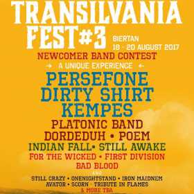 Premiile Newcomer Band Contest si noutati despre Servus Transilvania Fest #3