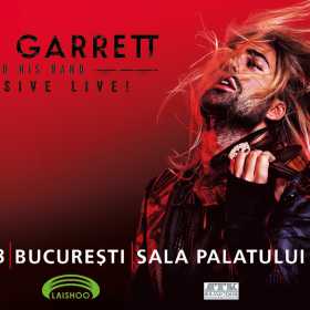 Primul concert David Garrett in Romania are loc la Sala Palatului din Bucuresti