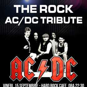 The Rock, trupa tribut AC/DC, concerteaza la Hard Rock Cafe