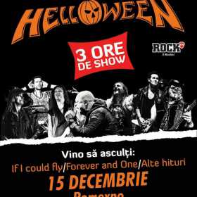 Concertul Helloween va avea loc pe 15 decembrie 2017 la Romexpo