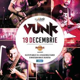 Concert Vunk la Hard Rock Cafe pe 19 decembrie