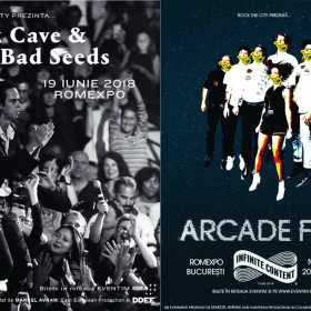 Rock The City prezinta concertele Nick Cave & The Bad Seeds si Arcade Fire
