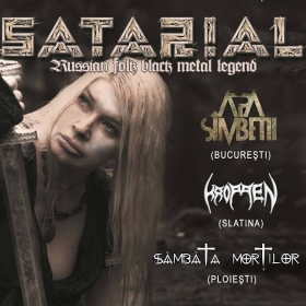 SATARIAL, Apa Simbetii, Kroppen, Sambata Mortilor (Metal Under Moonlight LXXIII, 26.05.2018)