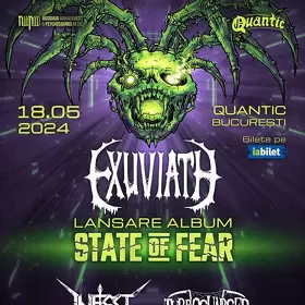 EXUVIATH va lansa cel de-al doilea album de studio: State of Fear