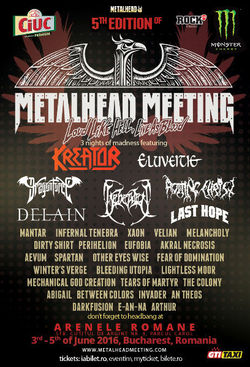 Cronica de concert Metalhead Meeting 2016 - Ziua 2
