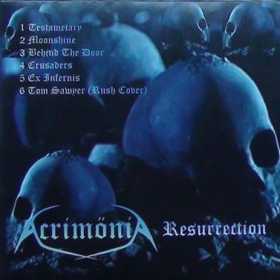 ACRIMONIA - RESURRECTION