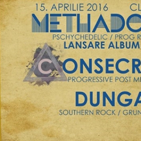 Methadone Skies, Consecration, Dungaree - Daos, Timisoara - 15 aprilie 2016