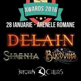 Metalhead Awards ziua 2: Between Colors, Bucovina, Sirenia, Delain, Arenele Romane, 28 ianuarie, 2017
