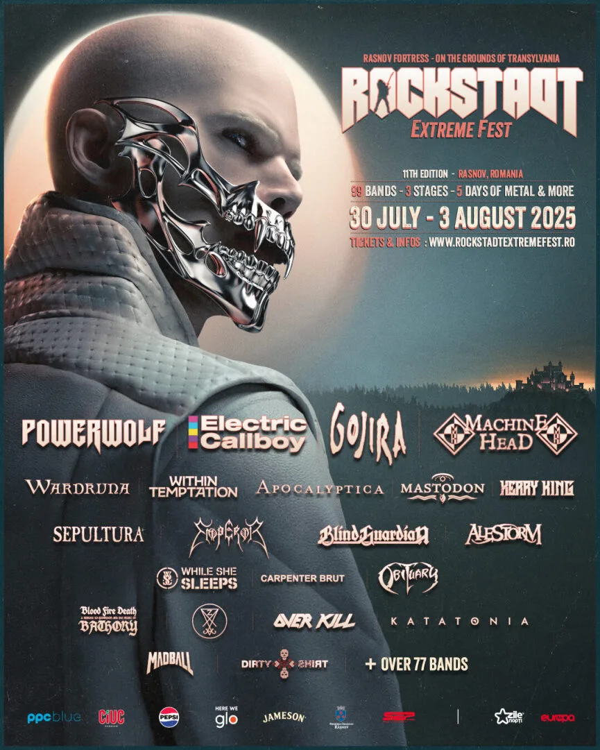 Rockstadt Extreme Fest 2025 - program pe zile, full lineup