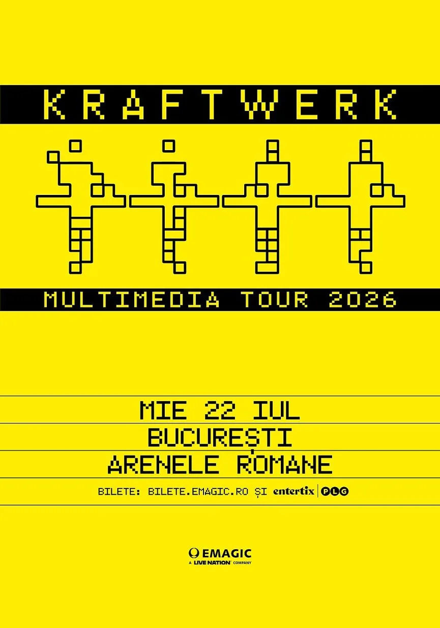 Au mai rămas două săptămâni până la concertul Kraftwerk de la București
