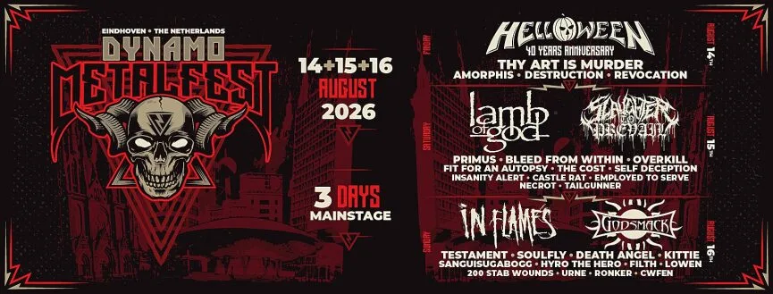 Lineup complet la Dynamo Metalfest 2026