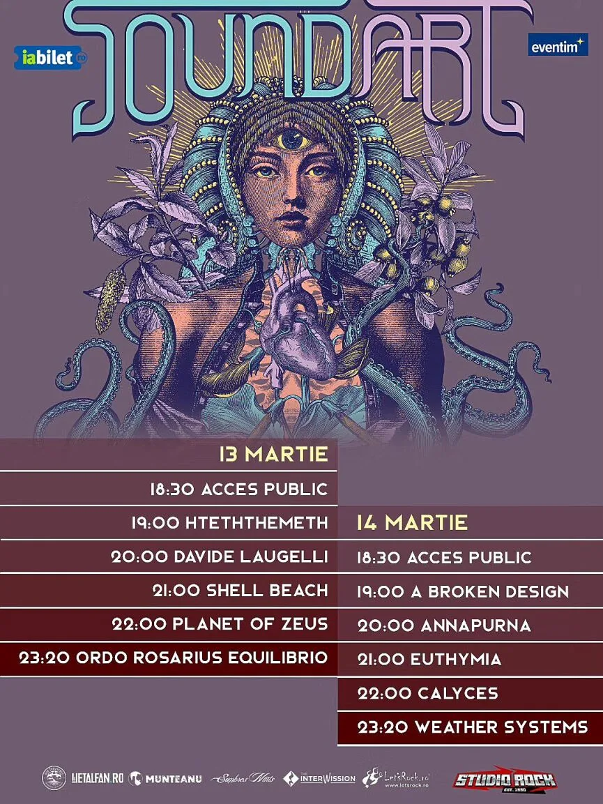 Program SoundArt Festival 2026, in Quantic