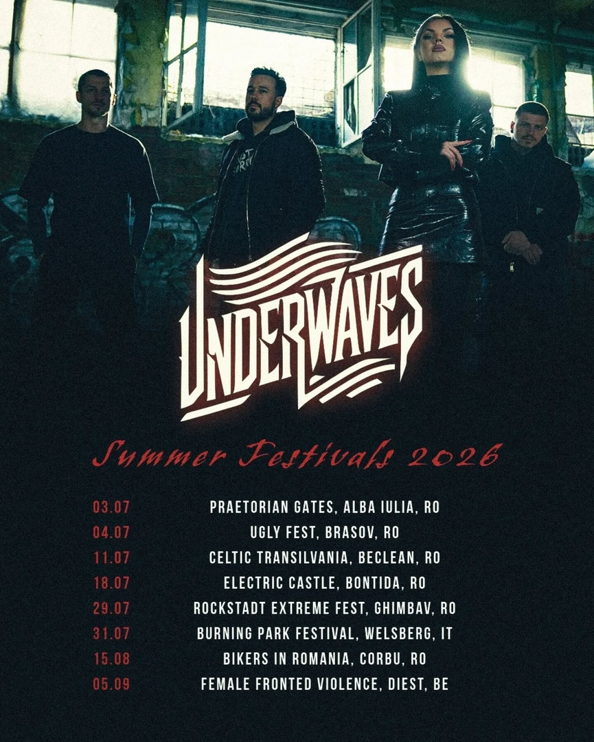 UNDERWAVES prezintă 'Summer Festivals 2026' - show-uri incendiare în România, Italia și Belgia