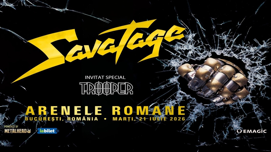 Concert Savatage si Trooper la Arenele Romane: Program si reguli de acces