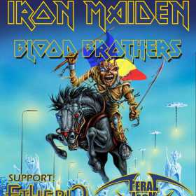Concert Iron Maiden by Blood Brothers, Etheric, Feral Jack in club Fabrica