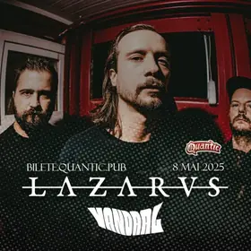 Concert Lazarvs și Vandaal în Club Quantic