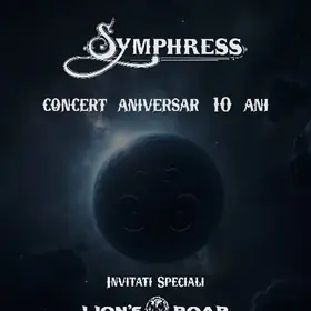 Symphress marchează 10 ani de activitate printr-un concert aniversar exploziv, in Cluj-Napoca