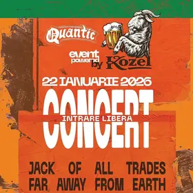 Concert Jack of all Trades, Far Away From Earth și Walking to the Moon in Quantic