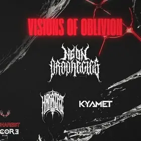 Concert Neon Prophecies, Hakairi și Kyamet în Encore Club din Bucuresti