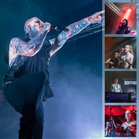 Galerie foto concert Combichrist, Extize, Crimson Veil si Esoterik la Quantic, 11 mai 2025