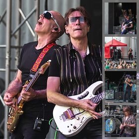 Galerie foto de la concertul SatchVai Band featuring Joe Satriani si Steve Vai la Arenele Romane, 23 iulie 2025