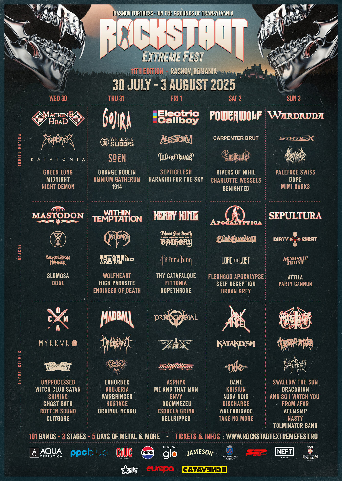 Cronică de festival Rockstadt Extreme Fest, Râșnov, 2025