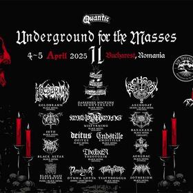 Cronică de festival Underground For The Masses II în club Quantic, 4-5 aprilie 2025