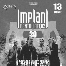 Cronică de concert Implant pentru Refuz - 30 de ani, club Quantic, 13 iunie 2025