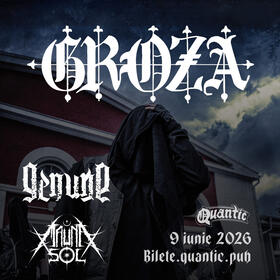 Cronică de concert Mauna Sol, Genune și Groza în clubul Quantic, 9 iunie 2026